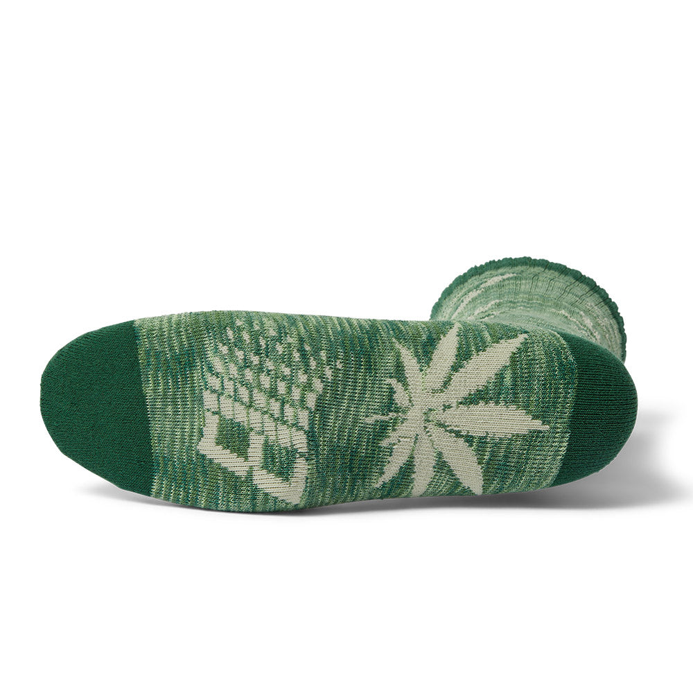 HUF X BRONZE PLANTLIFE SOCK GREEN