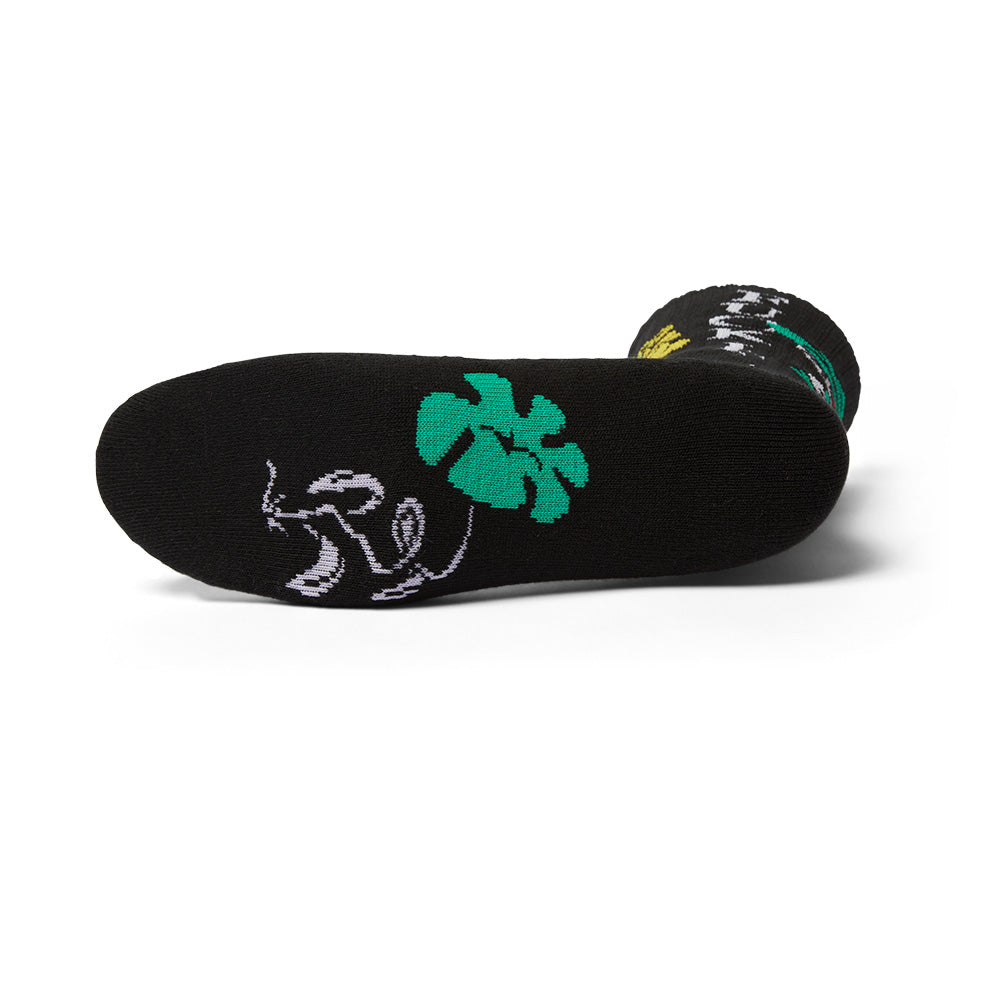 HUF TRIP CREW SOCK BLACK