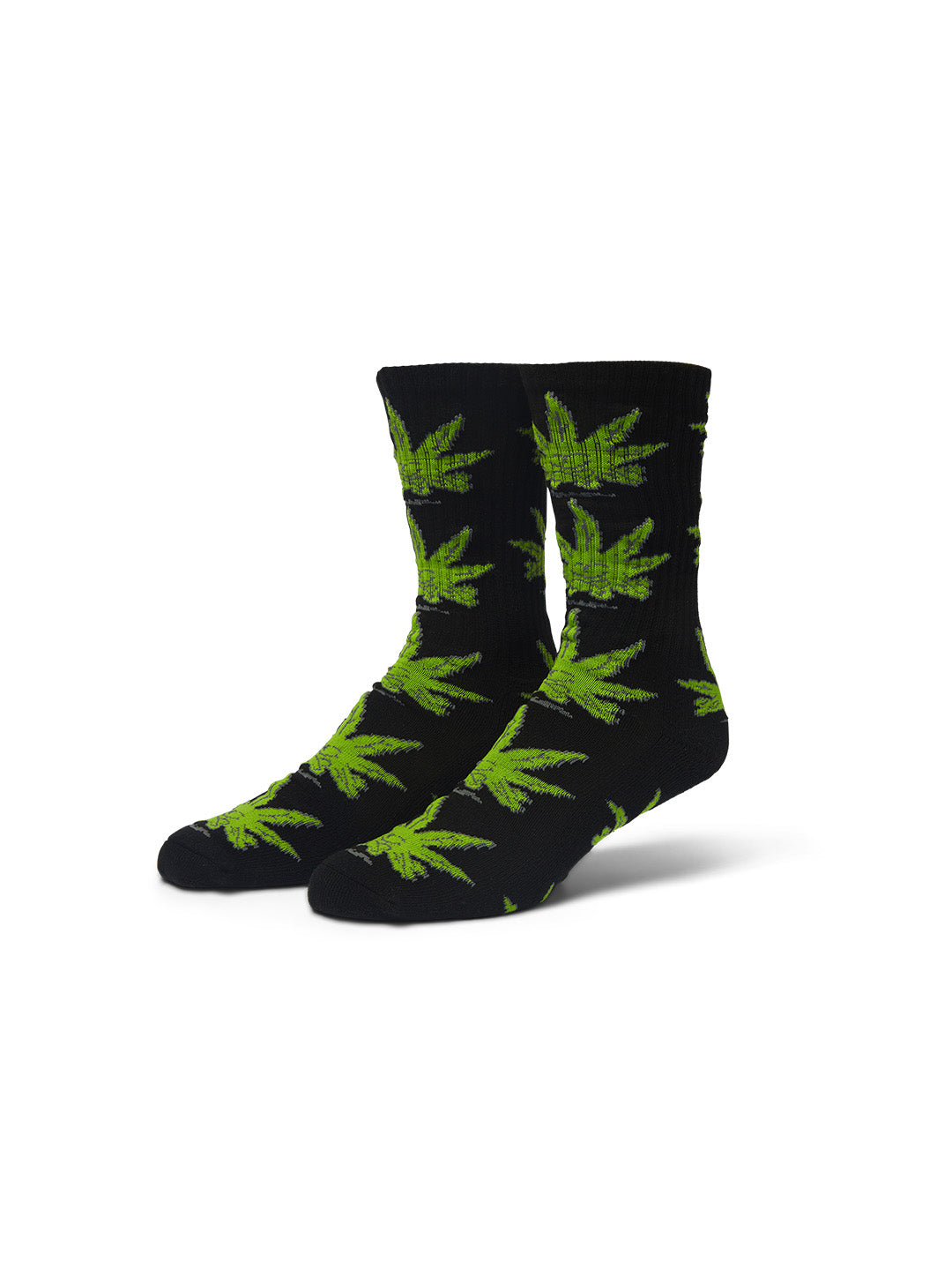 Green Buddy Sock Black