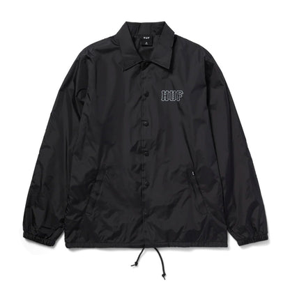 HUF SET H COACH JACKET BLACK