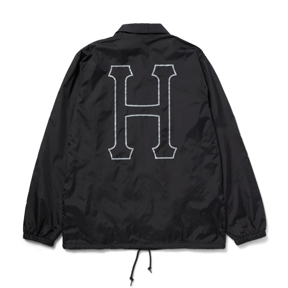 HUF SET H COACH JACKET BLACK