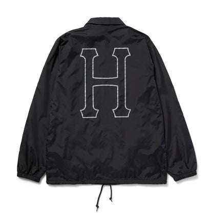 HUF SET H COACH JACKET BLACK