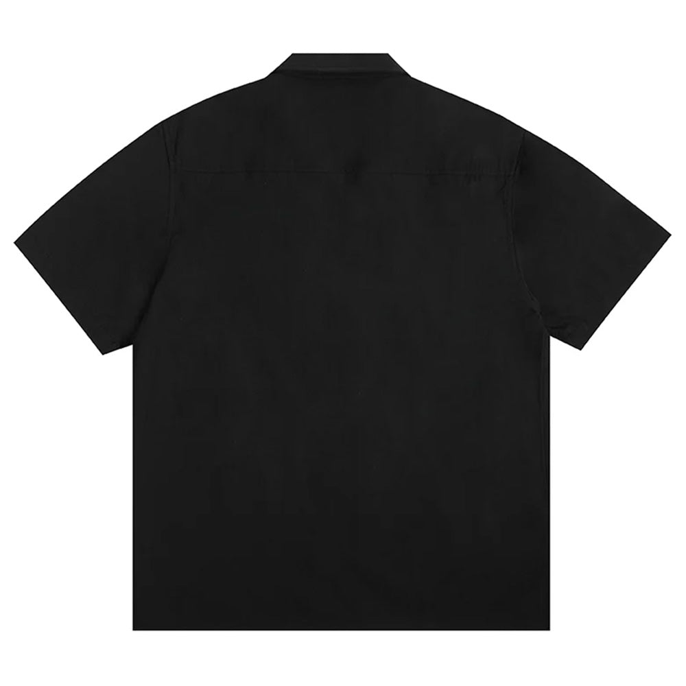 THE HUNDREDS COLIMA WOVEN SHIRT BLACK