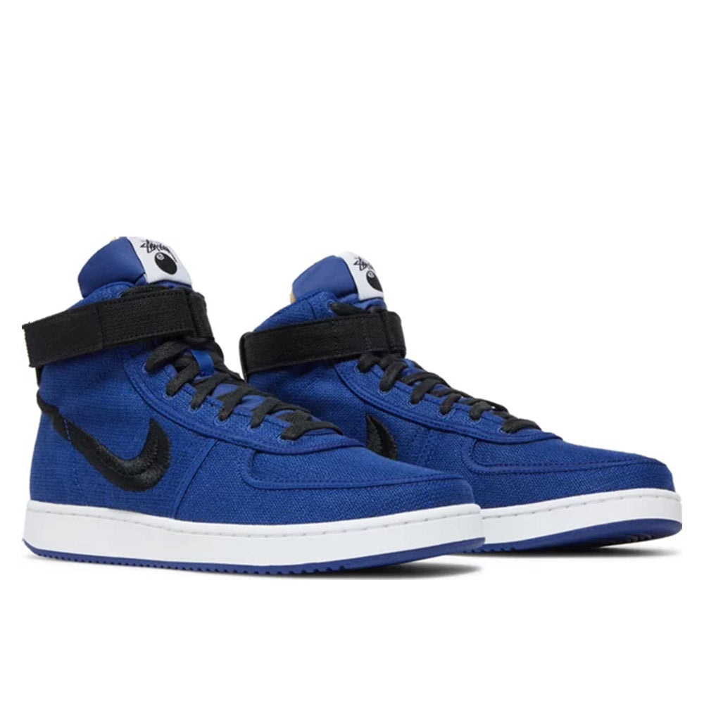 Stussy X Nike Vandal Hi Navy Blue