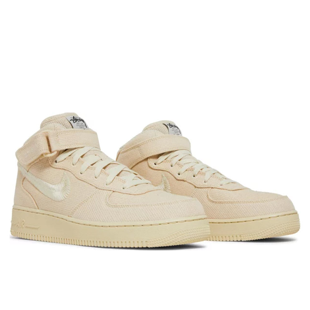 STUSSY X NIKE AIR FORCE 1 07 MID SP CREAM