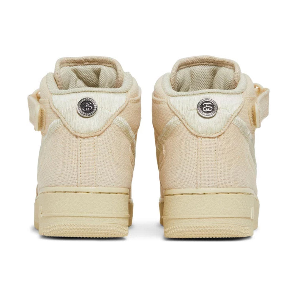 STUSSY X NIKE AIR FORCE 1 07 MID SP CREAM