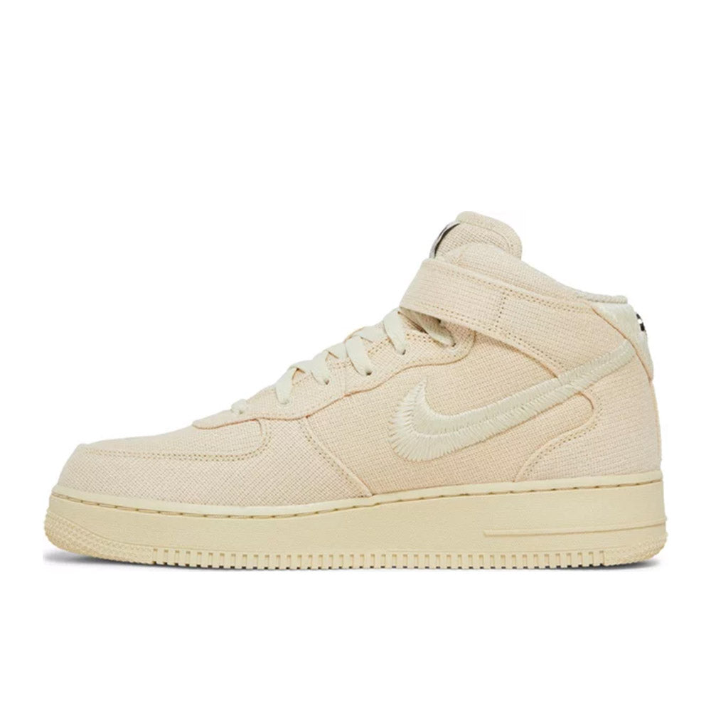 STUSSY X NIKE AIR FORCE 1 07 MID SP CREAM