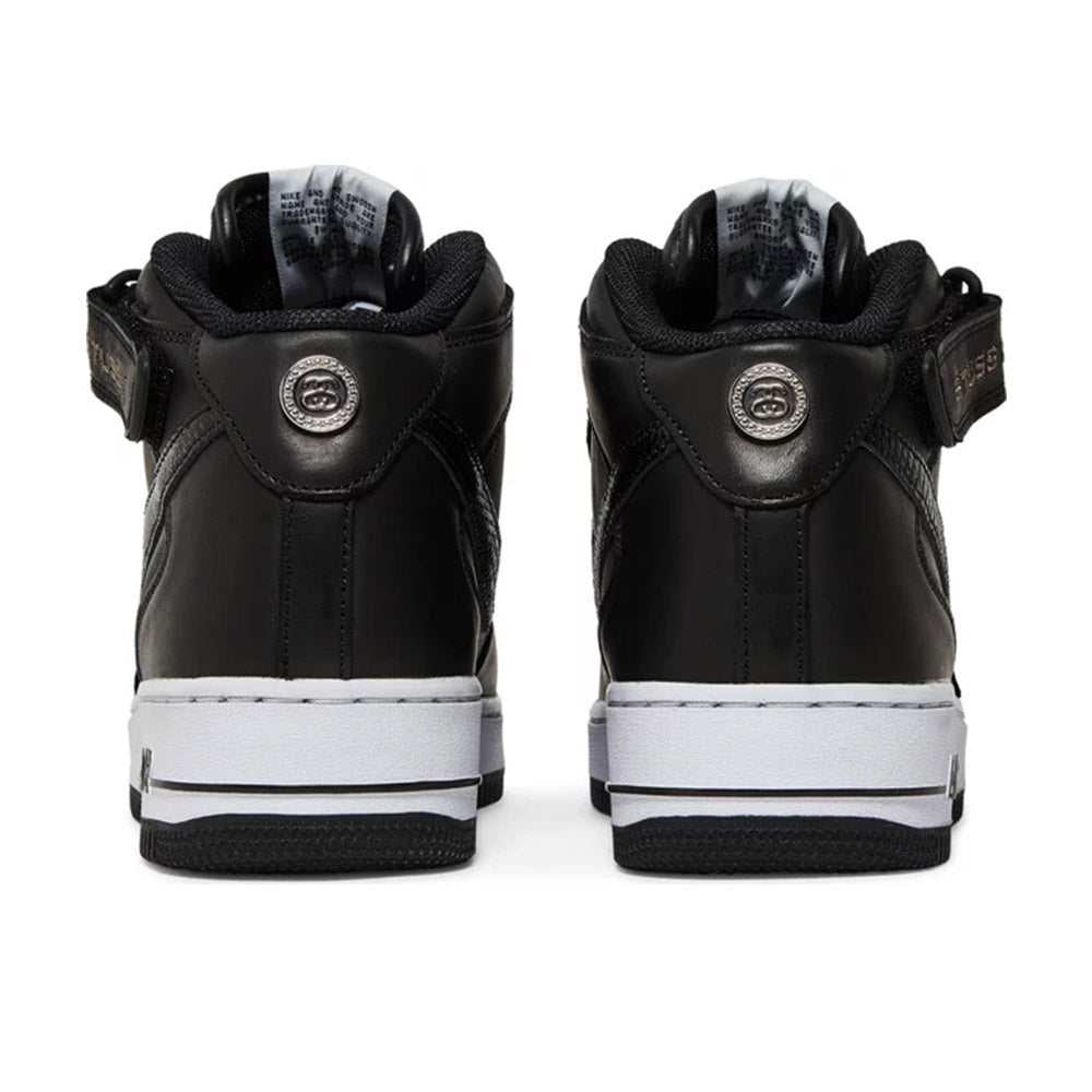 STUSSY X NIKE AIR FORCE 1 07 MID SP BLACK