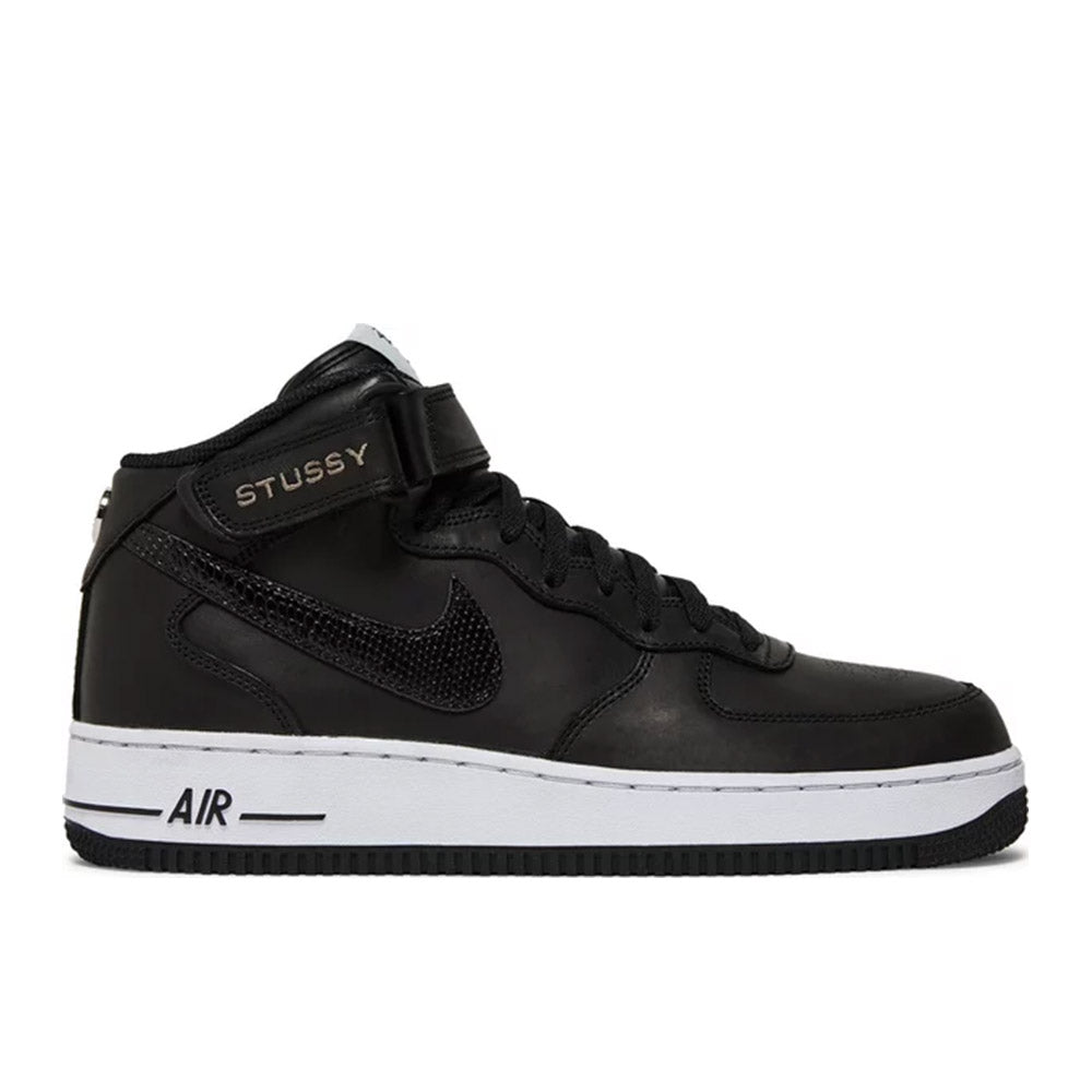 Stussy X Nike Air Force 1 07 Mid Sp Black