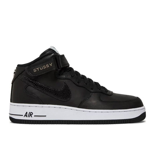 STUSSY X NIKE AIR FORCE 1 07 MID SP BLACK