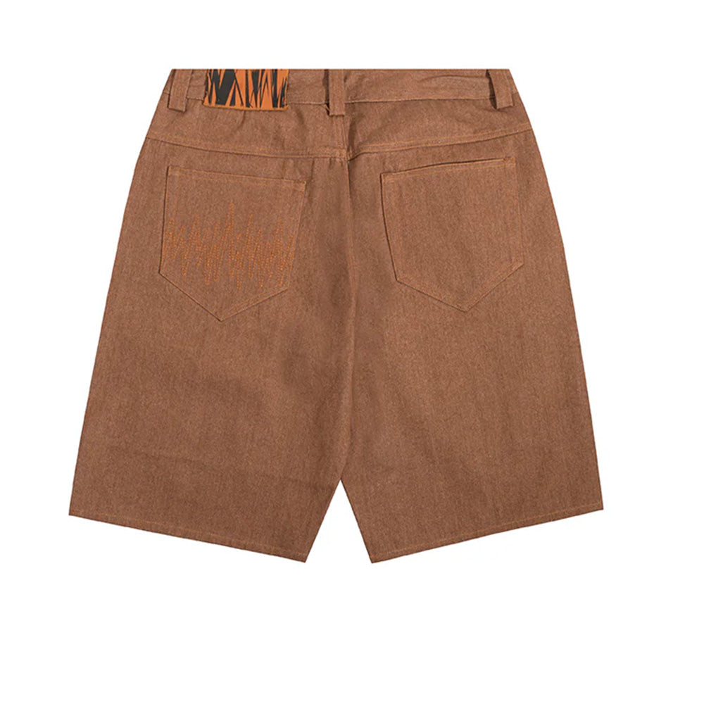 THE HUNDREDS FOLSOM DENIM SHORTS KHAKI