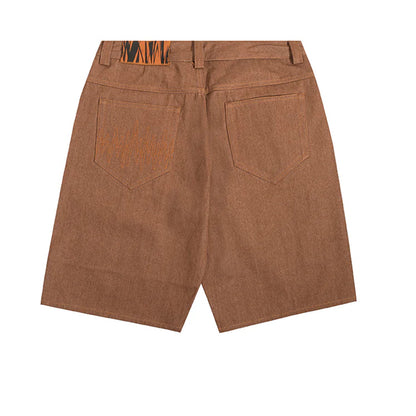THE HUNDREDS FOLSOM DENIM SHORTS KHAKI