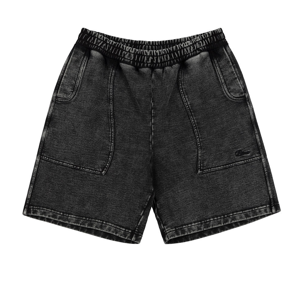 DIME CYCLONE FRENCH TERRY SHORT BLACK