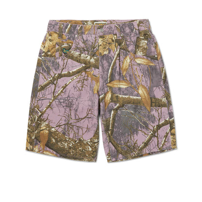 HUF X REALTREE CROMER SHORT PURPLE