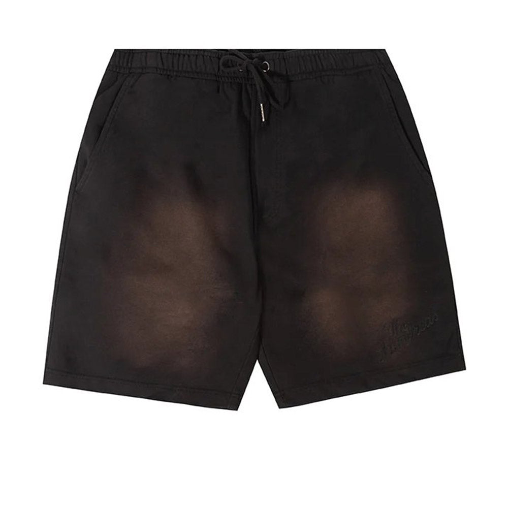 THE HUNDREDS RUGBY SHORTS BLACK