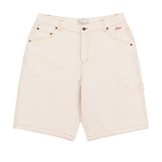 DIME CLASSIC DENIM SHORTS WHITE