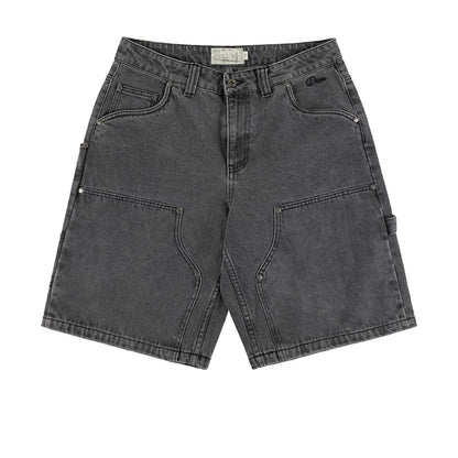 DIME CARPENTER DENIM SHORTS BLACK