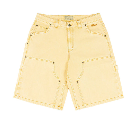 DIME CARPENTER DENIM SHORTS CREAM