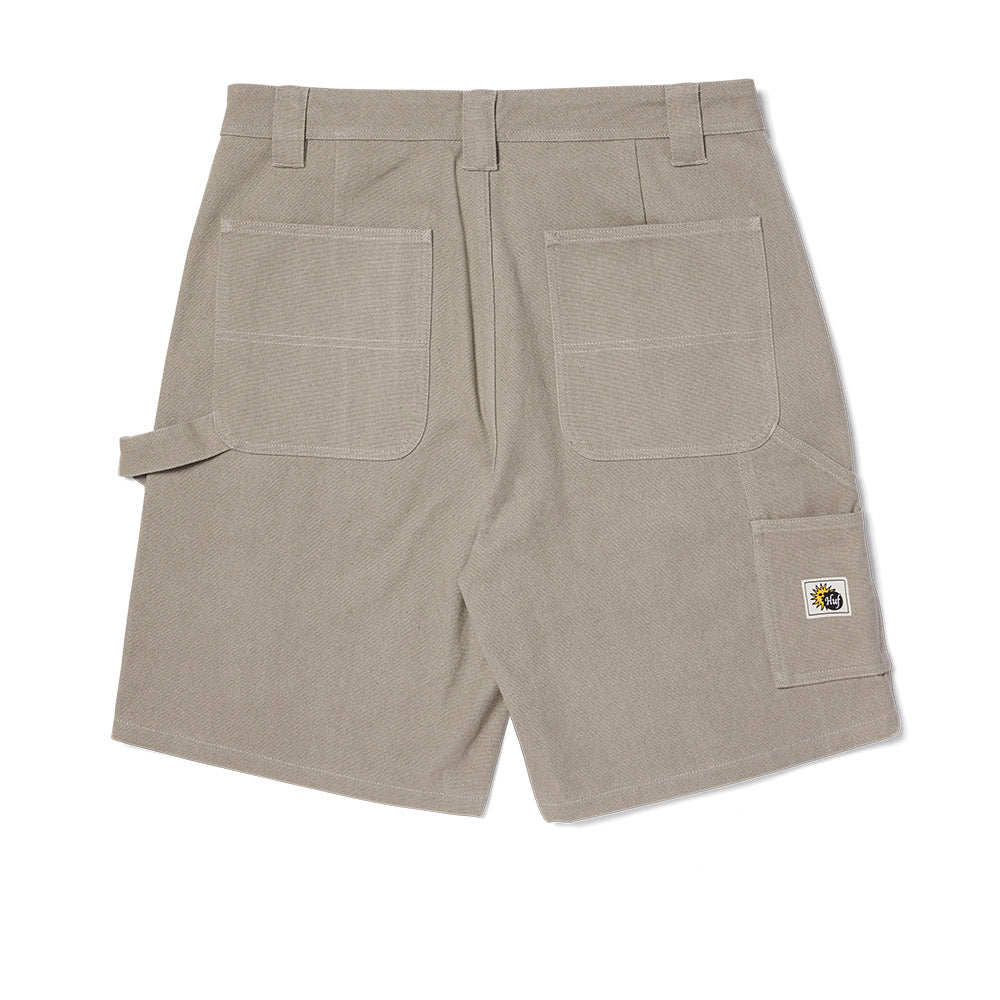 HUF TOTAL ECLIPSE TWILL SHORT KHAKI
