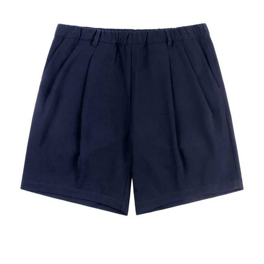 DIME PLEATED TWILL SHORT NAVY