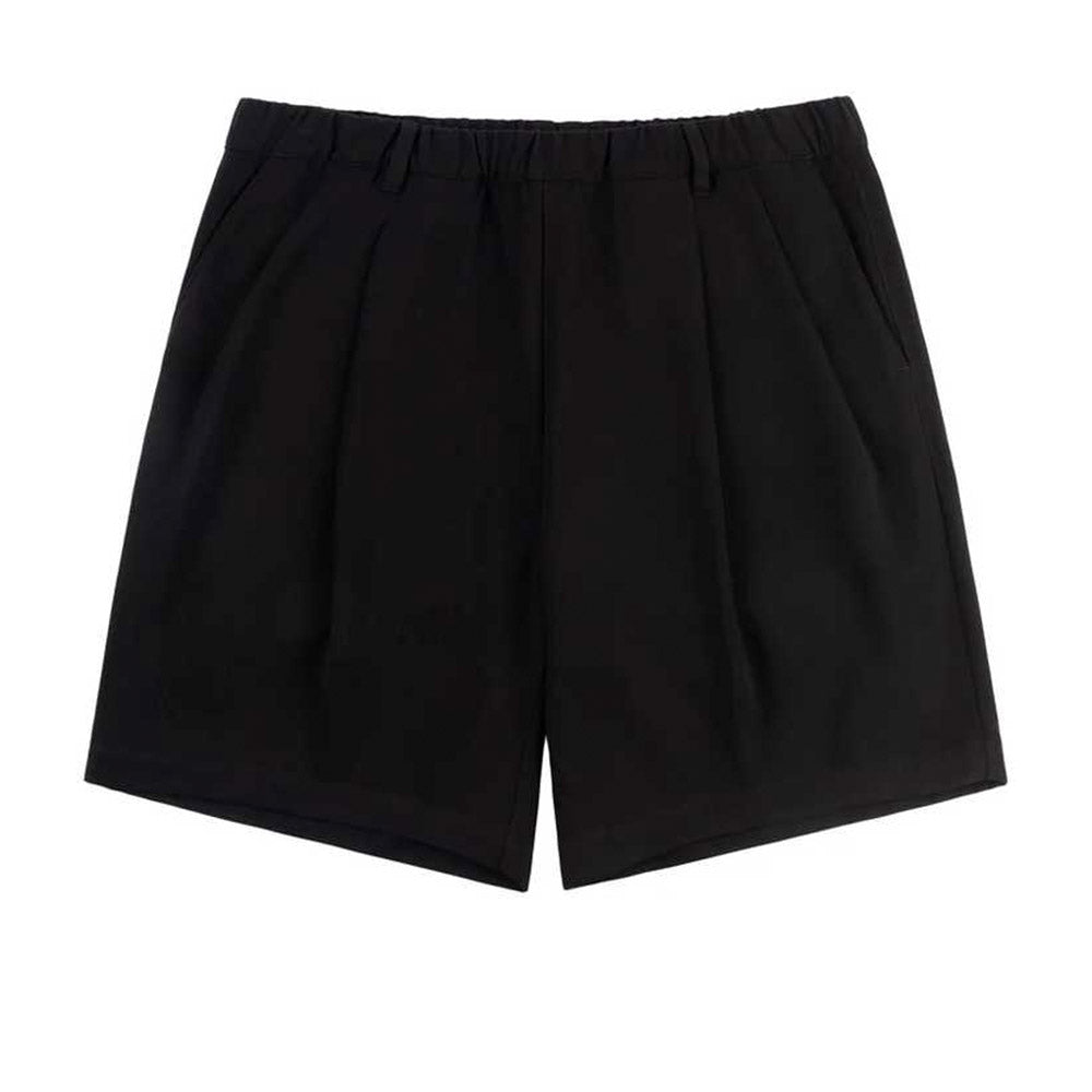 DIME PLEATED TWILL SHORT BLACK