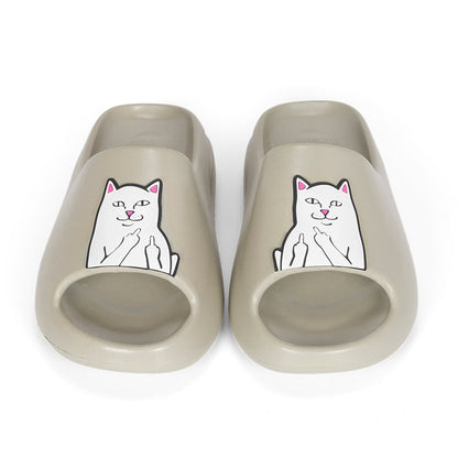 RIPNDIP LORD NERMAL CLOUD SLIDES  KHAKI