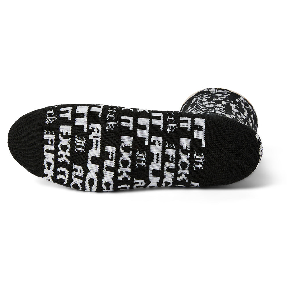 HUF FUCK IT FLYER SOCK BLACK