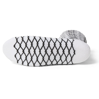 HUF BROKEN FENCE SOCK WHITE