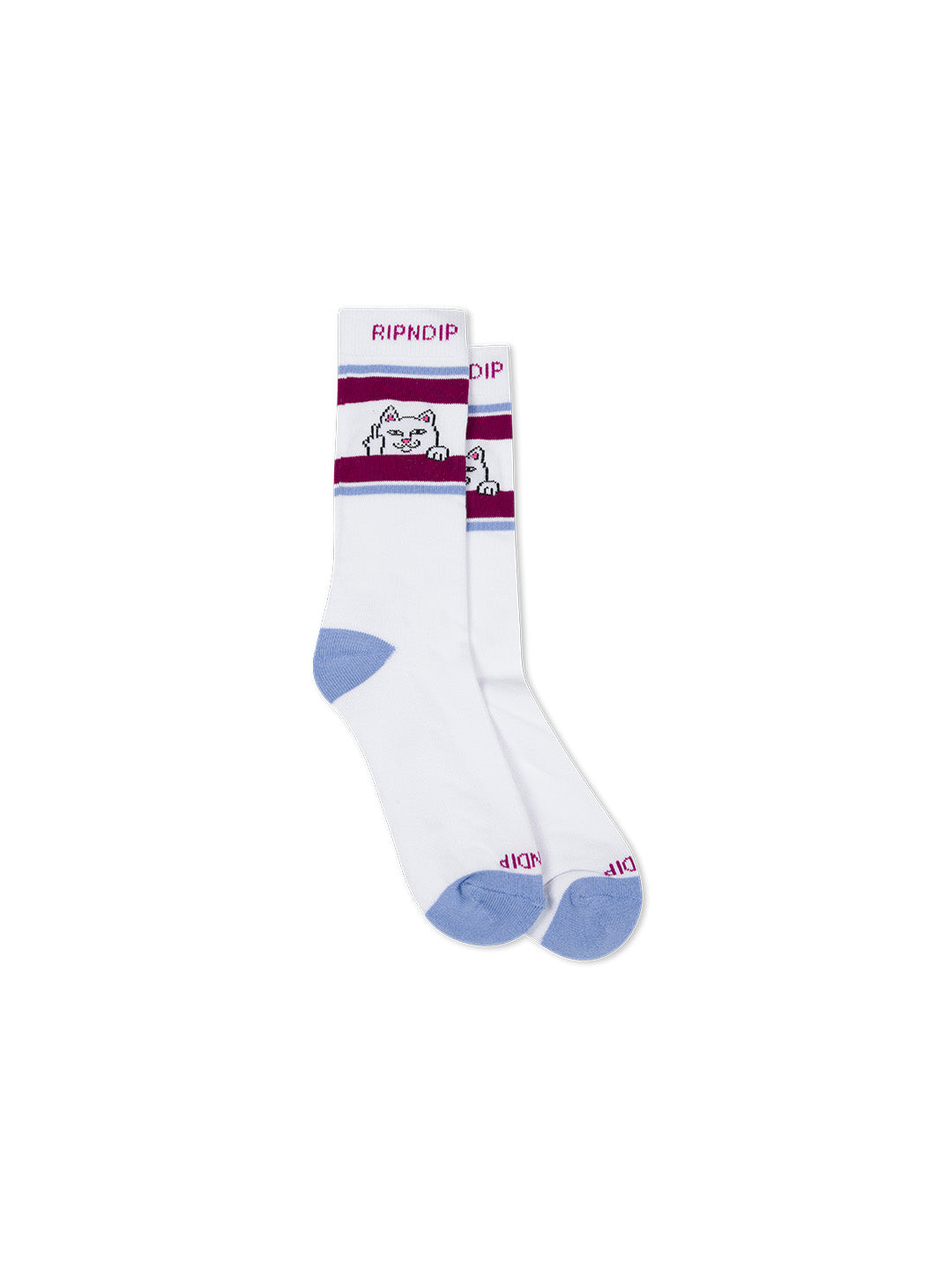 Peeking Nermal Socks White