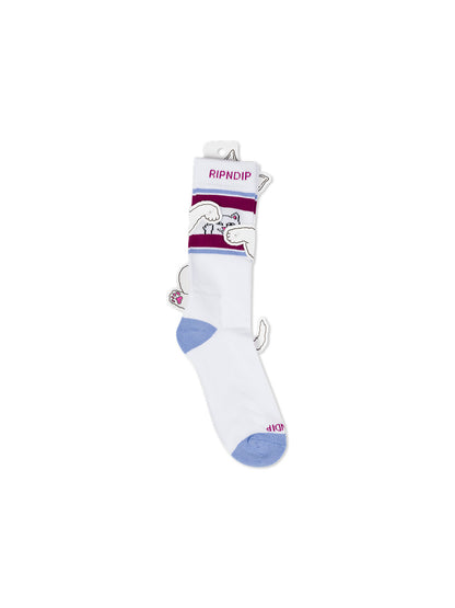 Peeking Nermal Socks White