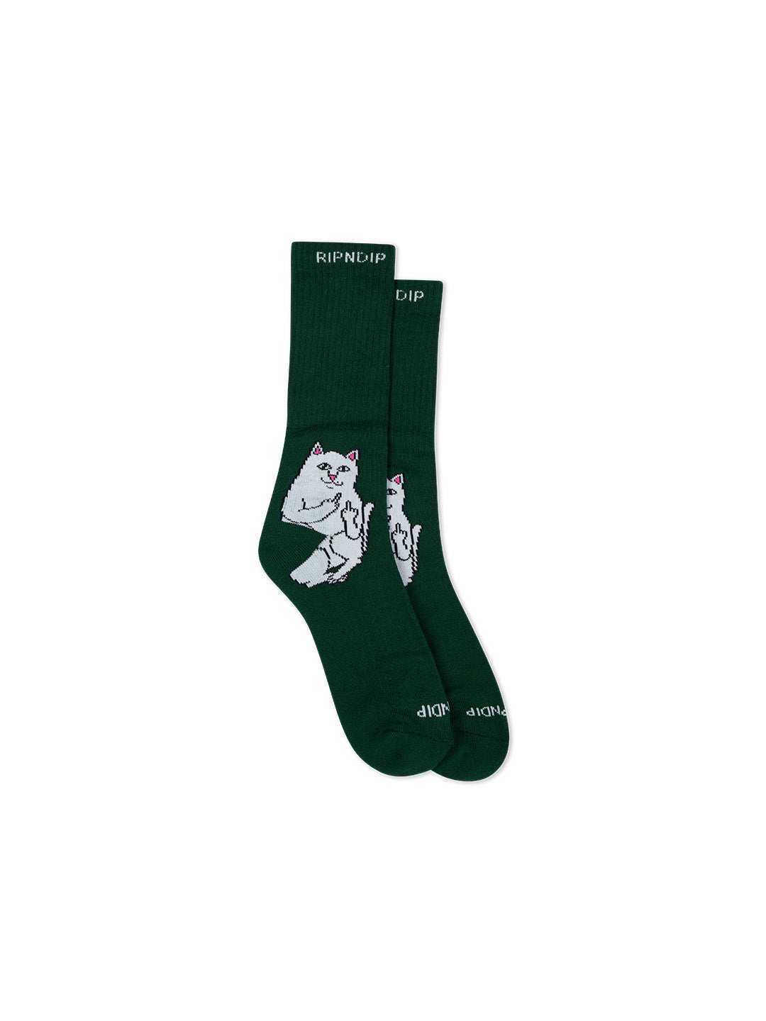 Lord Nermal Socks Dark Green