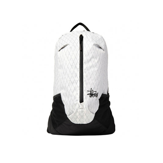 STUSSY 25L BACKPACK WHITE