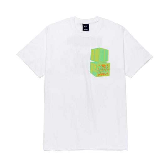 HUF HIGH NOTE TEE WHITE
