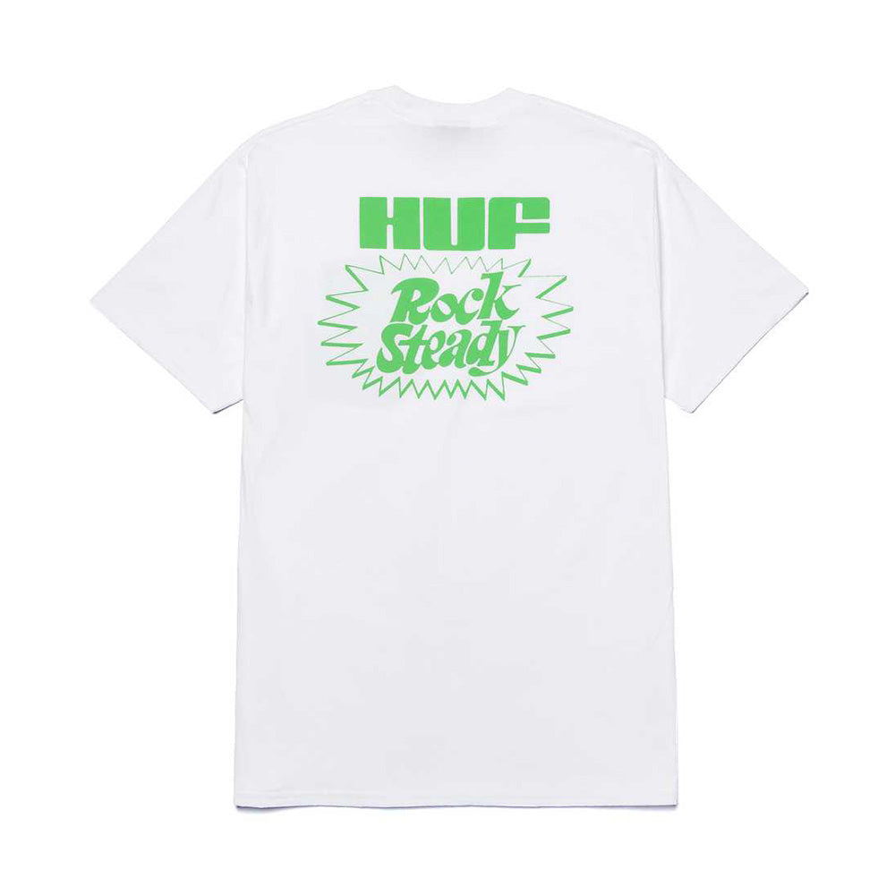 HUF HIGH NOTE TEE WHITE