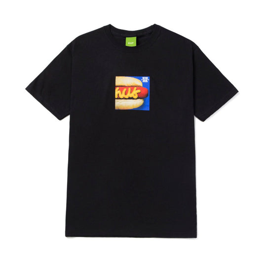 HUF DIRTY WATER DOG TEE BLACK