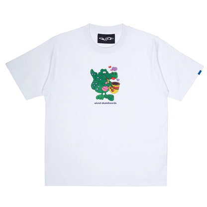 WKND HELLO MARCH TEE WHITE