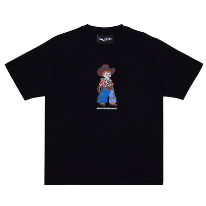 WKND COWBOY TEE BLACK