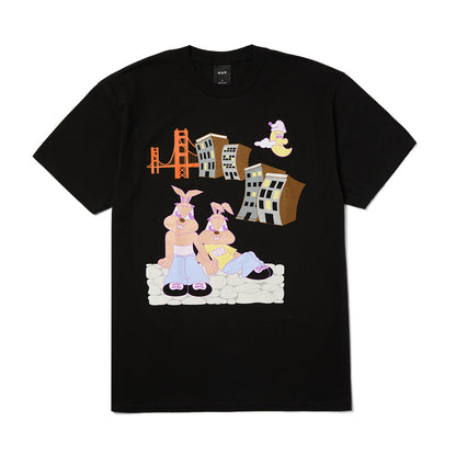 HUF BAE VIEW TEE BLACK