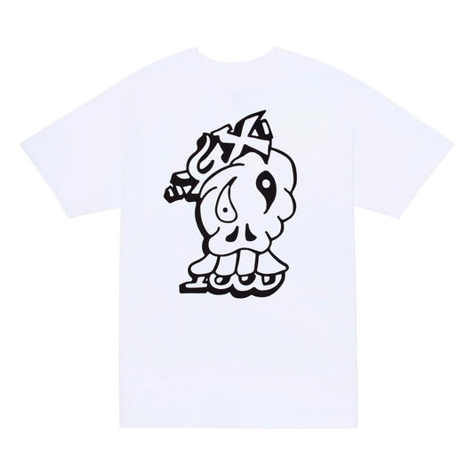 GX1000 BIG MIND OVER MATTER TEE WHITE