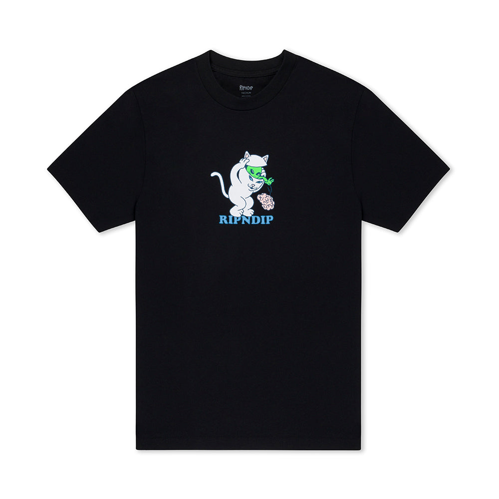 RIPNDIP BRAIN DEAD TEE BLACK