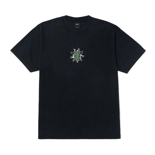 HUF APOLLO WASHED TEE BLACK