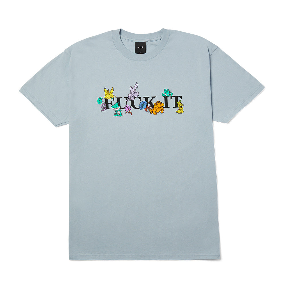 HUF TRIP TEE LIGHT BLUE