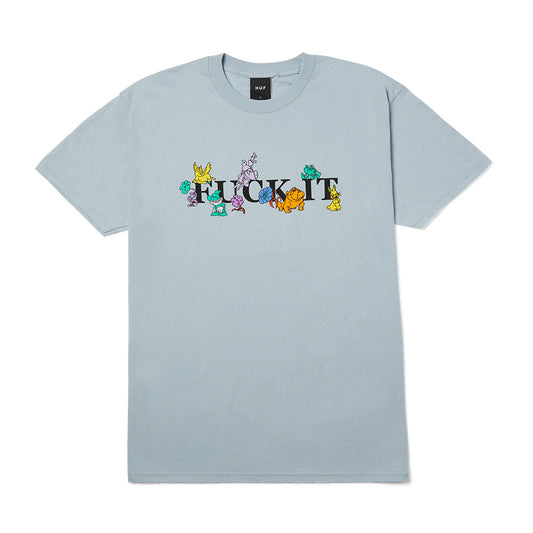 HUF TRIP TEE LIGHT BLUE