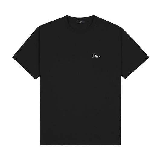 DIME CLASSIC SMALL LOGO TEE BLACK