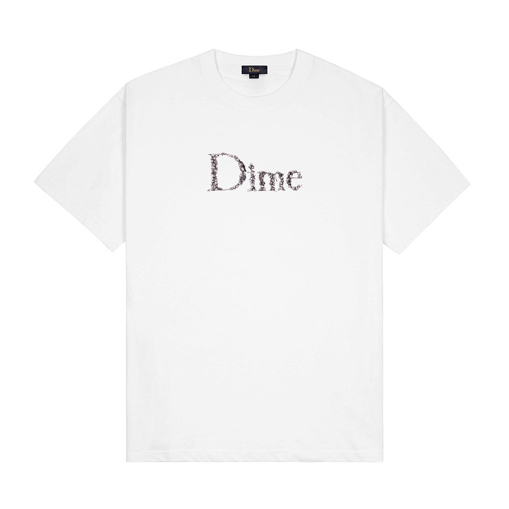 DIME CLASSIC SKULL TEE WHITE