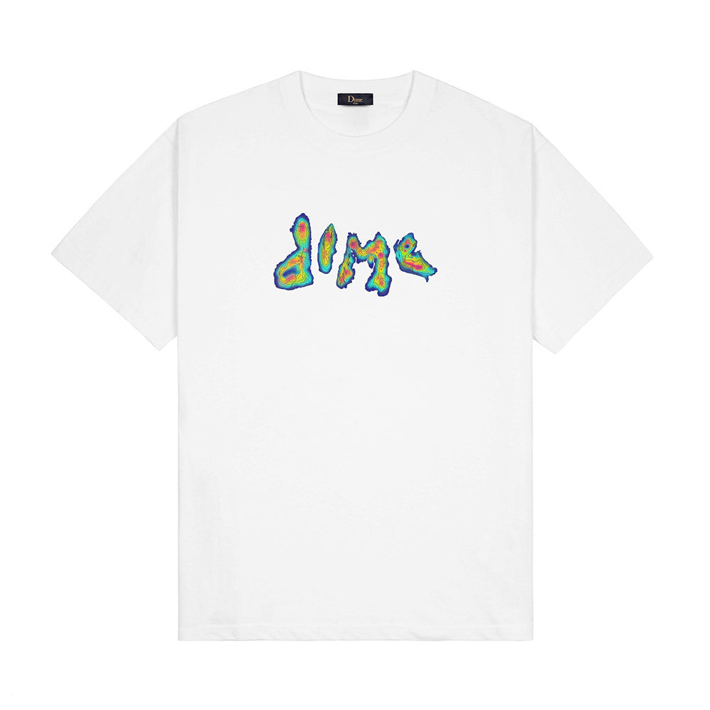 DIME TOPO TEE WHITE