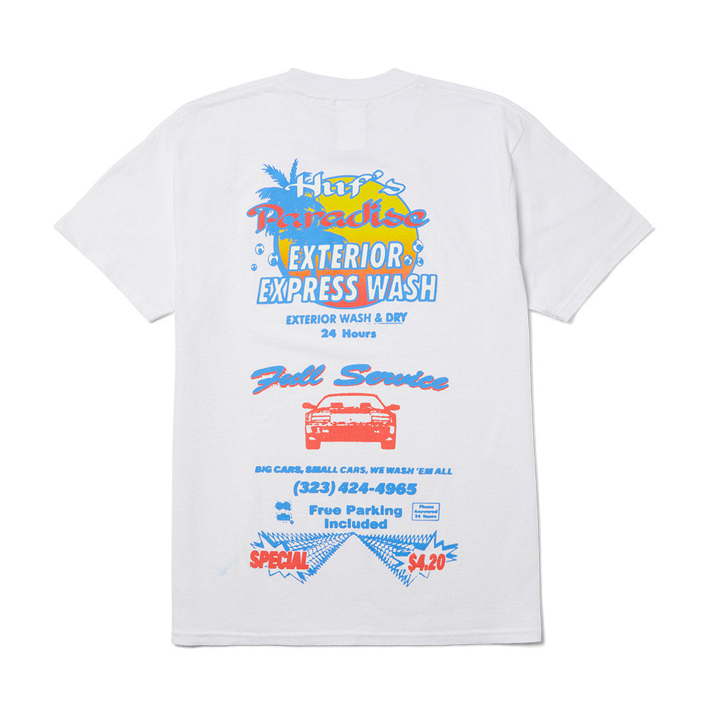 HUF FULL SERVICE TEE WHITE