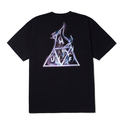 HUF HOT SPOT TEE BLACK