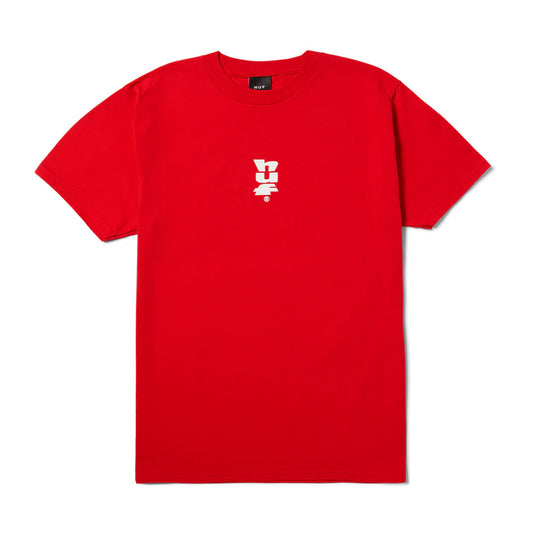 HUF SET MEGABLAST TEE  RED