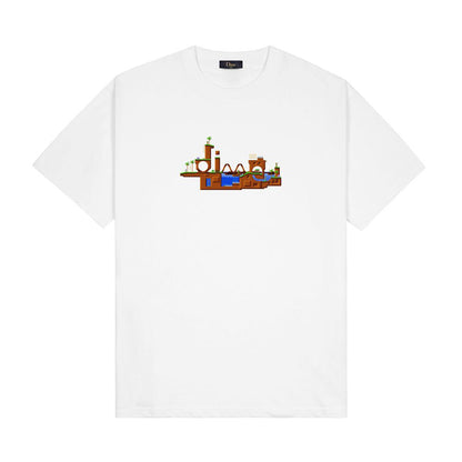 DIME ZONE TEE WHITE